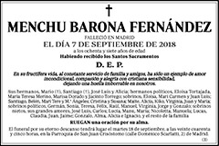 Menchu Barona Fernández